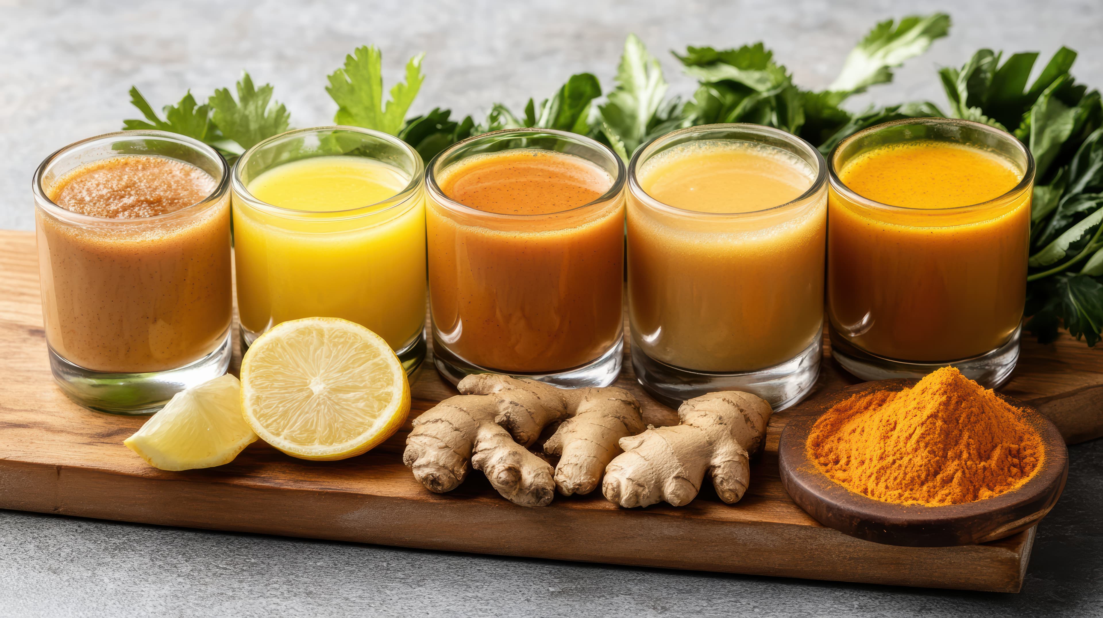 Segelas jamu kunyit berwarna jingga cerah, ritual pagi yang bertahan lintas generasi